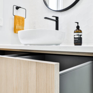 Rénovation de cuisine et de salle de bain modernes - Van Horne