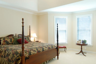 Elegant bedroom photo in Other