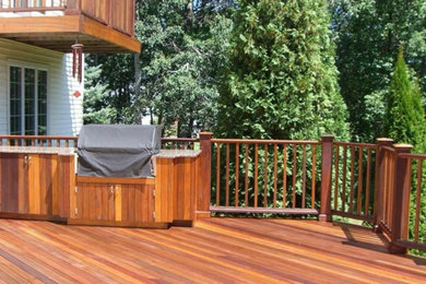 Example of a deck design in New York