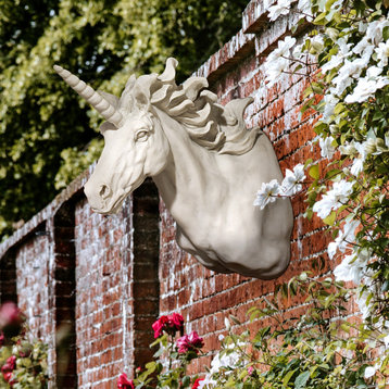 Alicorn Unicorn Trophy Wall Sculpture