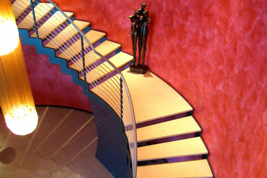 Example of a minimalist staircase design in Other