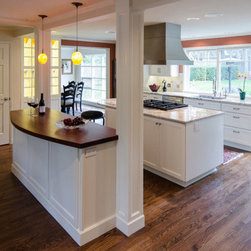 Washington - Transitional - Sapele Mahogany Kitchen Countertop - Kitchen Countertops
