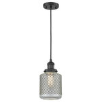 Innovations Lighting - 1-Light Dimmable LED Stanton 6" Mini Pendant, Matte Black - One of our largest and original collections, the Franklin Restoration is made up of a vast selection of heavy metal finishes and a large array of metal and glass shades that bring a touch of industrial into your home.