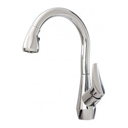 Miseno - Miseno MK103 Lovato Pull Down Kitchen Faucet with Multi-Flow Toggle Switch - Kitchen Faucets
