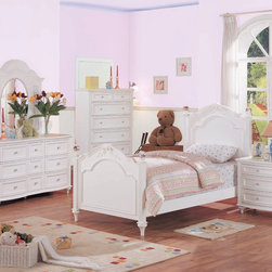 Crystal Youth Bedroom - Nightstands And Bedside Tables
