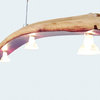 Seagull Recycled Wine Barrel Stave Long Pendant Light
