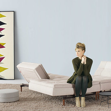 Dublexo Deluxe Mixed Dance Natural Sofa Bed by Innovation USA - $1375.00