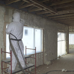 Open Cell Polyurethane Spray Foam Insulation - Wall Panels
