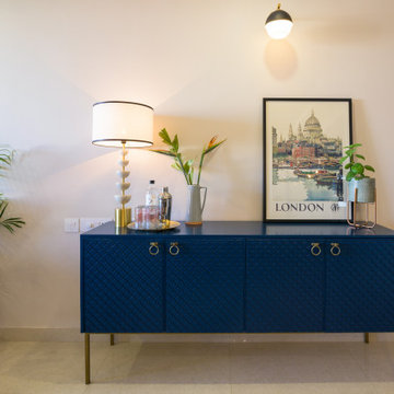 The jewel tone apartment