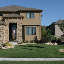 Driveway and Front Yard Landscaping