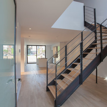 5651 St-Urbain, Mile-End Montreal, vintage duplex conversion to modern row house