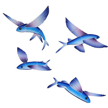 Flying Fish, Set of 4
