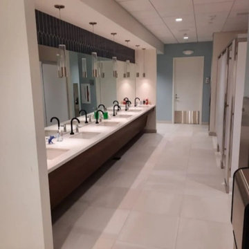 Commercial Gym and Restroom Cleaning Project