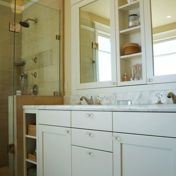master bathroom vanity and medicine cabinets
