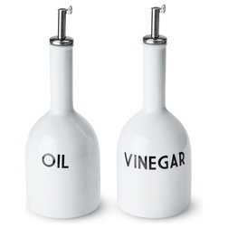 Contemporary Oil And Vinegar Dispensers by True Brands
