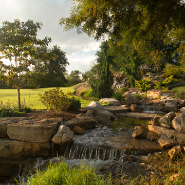 Golf Course Waterfall Feature
