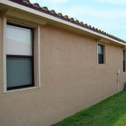 Rolldown Aluminum, partially enclosed in soffit - Products