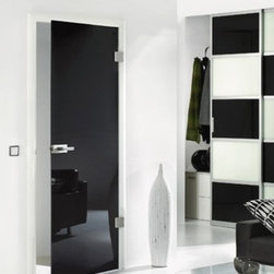 Black glass doors - Made to measure glass doors - Interior Doors