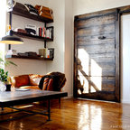 Farm sliding door