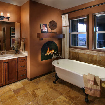 Suncatcher Model Master Bathroom