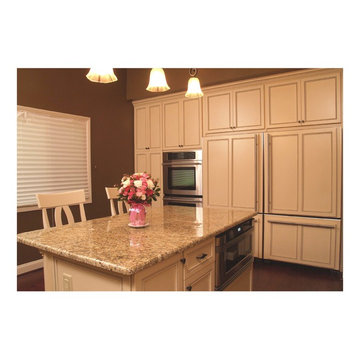 Traditional Cream Maple Custom Kitchen in Owings Mills, Maryland