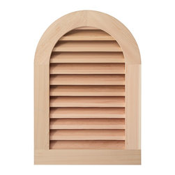 Cathedral Louver Vents - Registers Grilles And Vents