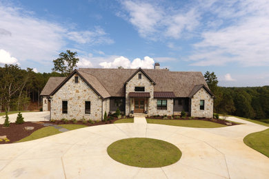 Mountain style exterior home photo in Atlanta