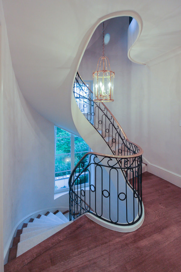 Sculptural/Elliptical Staircase Near Foreign Embassies in Wash. DC, 20008
