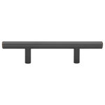 GlideRite Hardware - 3" Center Solid Steel 6" Bar Pull, Oil Rubbed Bronze, Set of 10 - Give your bathroom or kitchen cabinets a contemporary look with this pack of solid steel handles with 3-inch screw spacing. These bar pulls add a modern touch to even the most traditional of cabinets and are a quick and inexpensive way to refresh a kitchen or bathroom. Standard #8-32 x 1-inch installation screws are included.