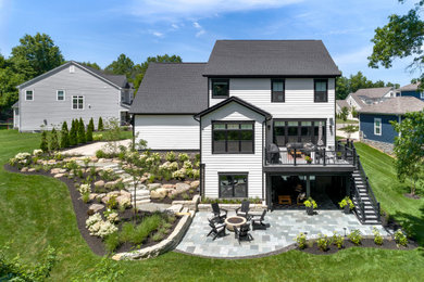 Trendy exterior home photo in Columbus