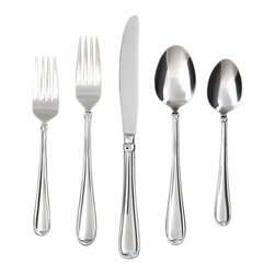 Allure Mirror 60-Piece Flatware Set with Buffet - Flatware And Silverware Sets