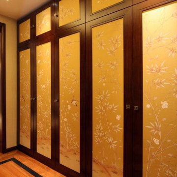 hand painted wallpaper/ Embroidered wallpaper and other hand painted prodcuts
