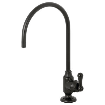 Kingston Brass Single-Handle Water Filtration Faucet, Matte Black