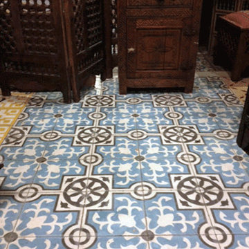 Medieval Cement Tile Install