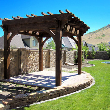 12' x 14' Oversize DIY Timber Frame Pergola