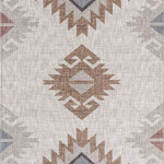 Rugs America - Rugs America Celestia CA80A Moroccan Tribal Tapestry Beige Area Rugs, 8'x10' - The stunning yet relaxed Tapestry Beige area rug playfully balances Aztec-inspired elements with simplistic design to craft a floor covering that beautifully complements an array of room styles, such as urban chic, Southwestern bungalow, or funky bohemian. This floor covering pairs perfectly with other earthy elements, such as a natural wood coffee table, big leafy plants, and suede or leather accents. Designed with a hectic lifestyle in mind, the ultra-plush pile will age gracefully alongside your home for many years to come.Features