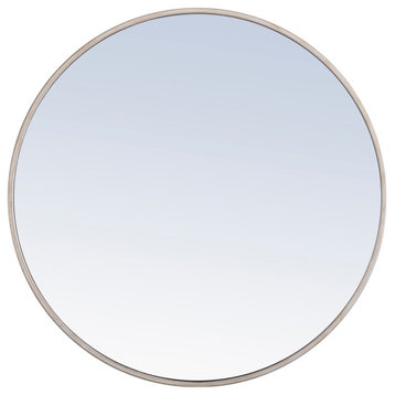 Elegant Lighting MR4036S Eternity Mirror Silver