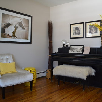 Geometric Living Room