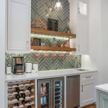 Button Wood ⎸ Kitchen + Dining Room + Wet-bar + Pantry + Mudroom + Laundry Room