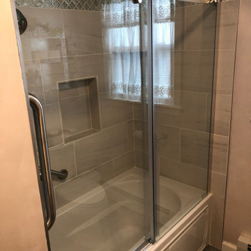 Complete Bathroom Remodel with Custom Tile Upgrade