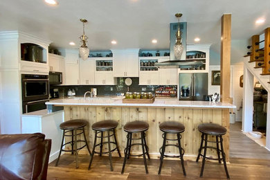 Farmhouse kitchen photo in Other