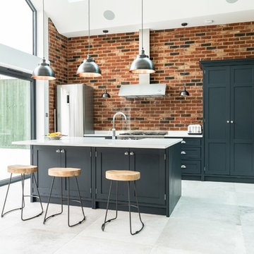 Industrial Style Shaker Kitchen - Woodford Green