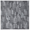 Feather Cities Napkin Set - Gray