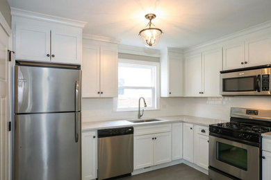 Kitchen - transitional kitchen idea in Chicago