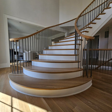 Project #116 | Elegant Curved Staircase