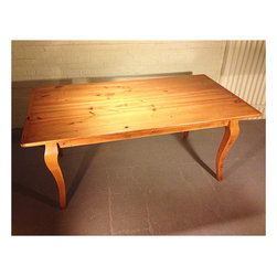 84"L x 38"W Reclaimed Barn Wood Dining Table - Dining Tables