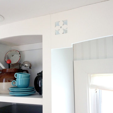 Custom Designed Mini-Kitchen Cabinetry
