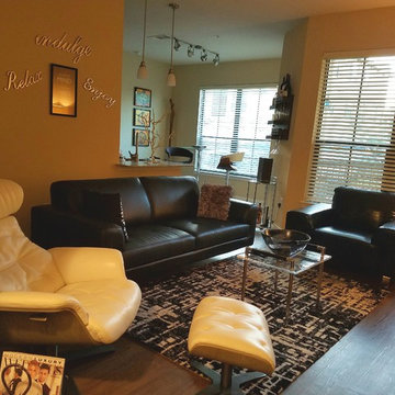 Haley Sofa, Miguel Chair & Ottoman