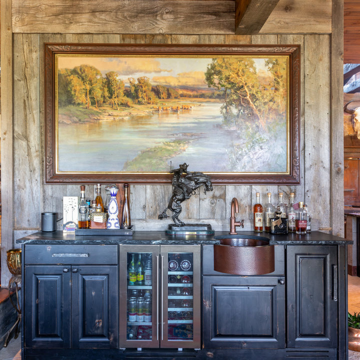 75 Rustic Home Bar - March, 2026