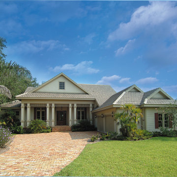 Sater Design Collection's 7051 "Bainbridge" Home Plan